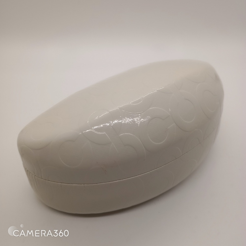 Coach Sunglasses Case Eyeglasses Holder White Designer Eyewear - Picture 2 of 3